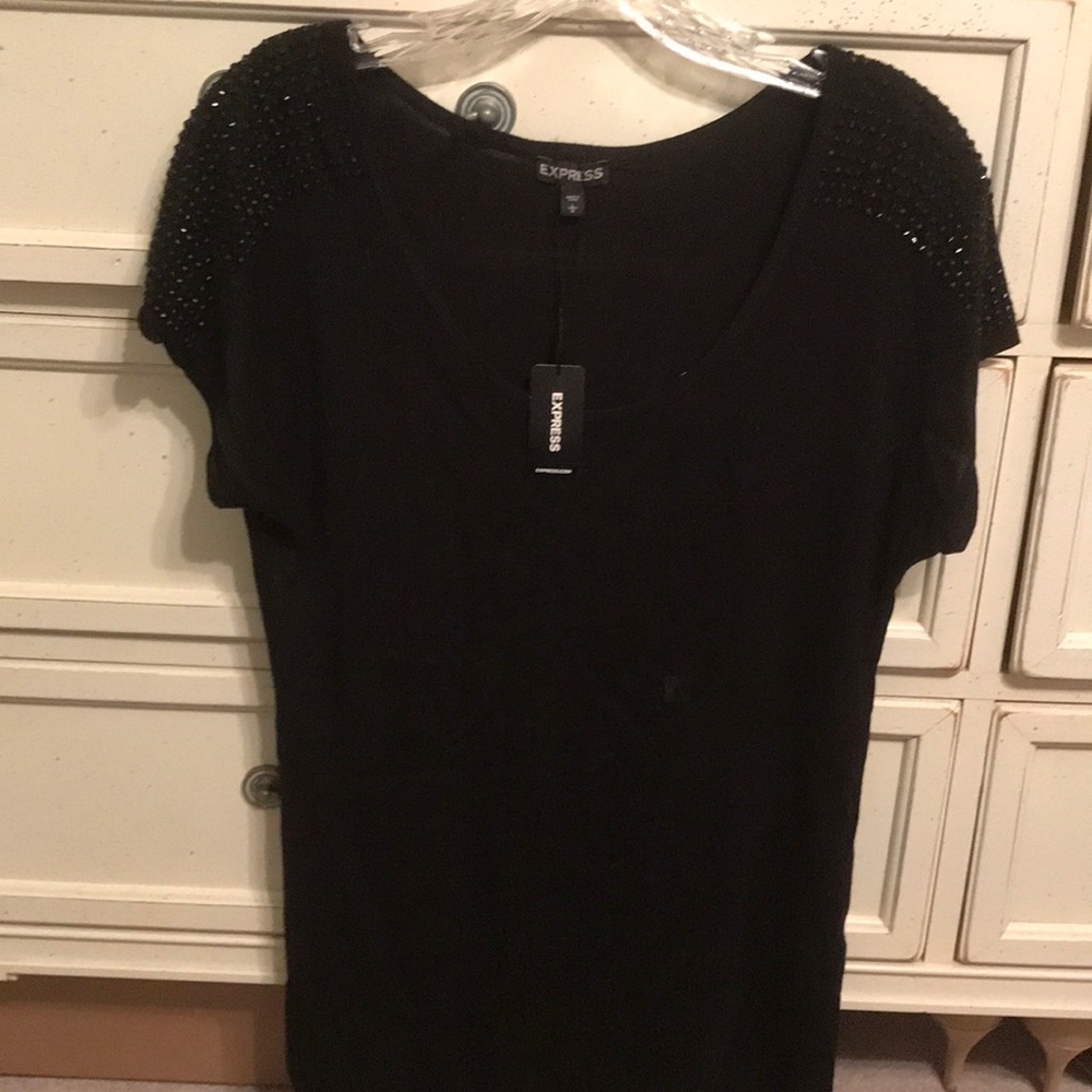 Express black sweater